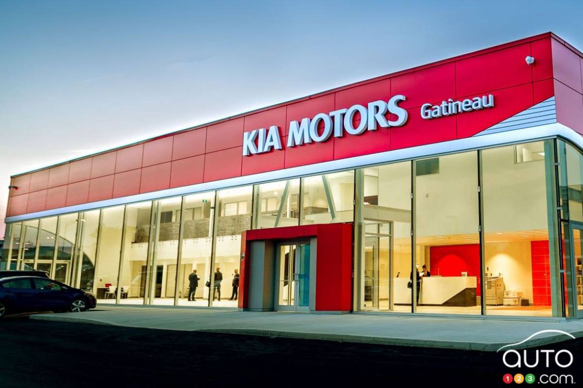 Concessionnaire Kia à Gatineau, au Québec